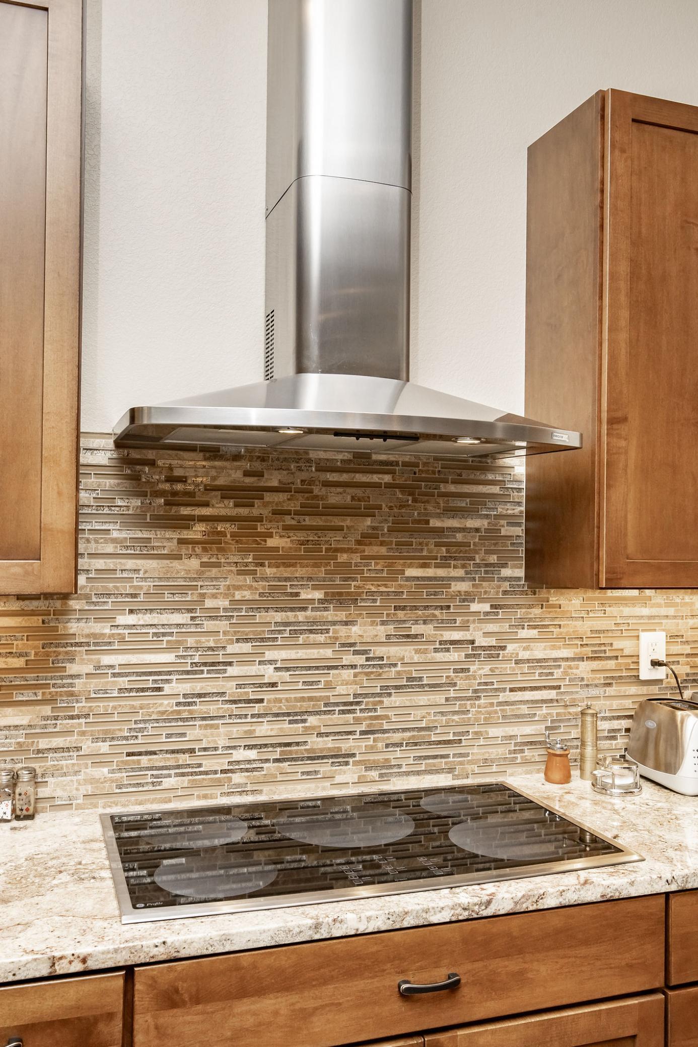Custom backsplash