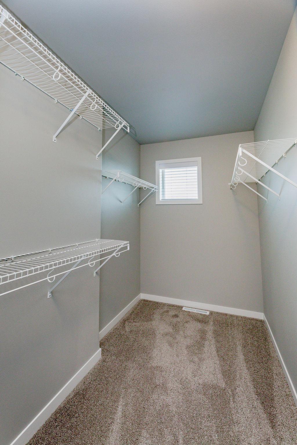 Primary closet