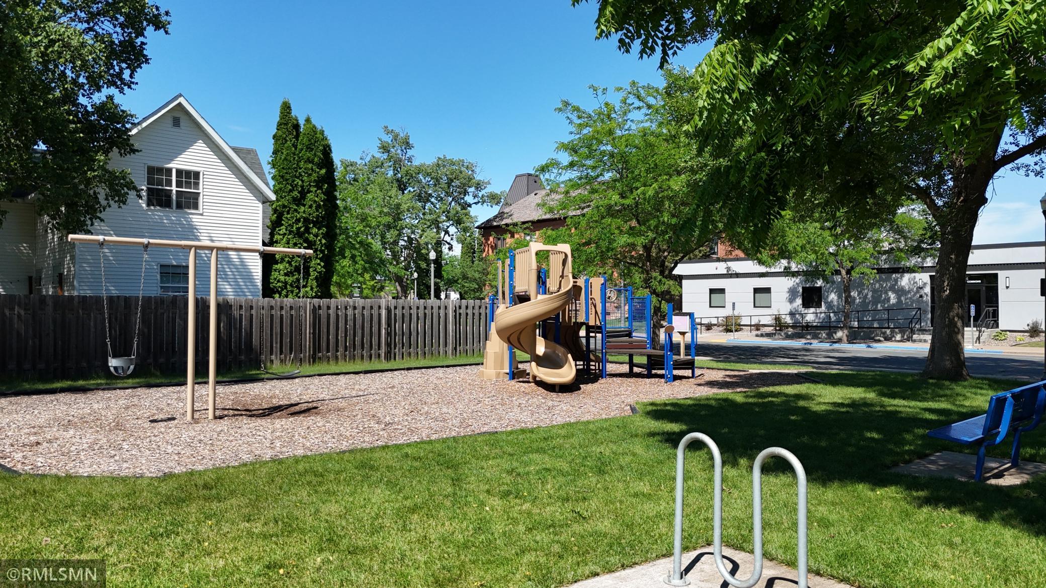 Neighborhood park is accessed through the 2 car garage and a few steps down the alley.