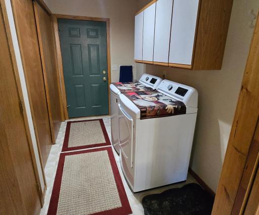 Convenient Laundry Area