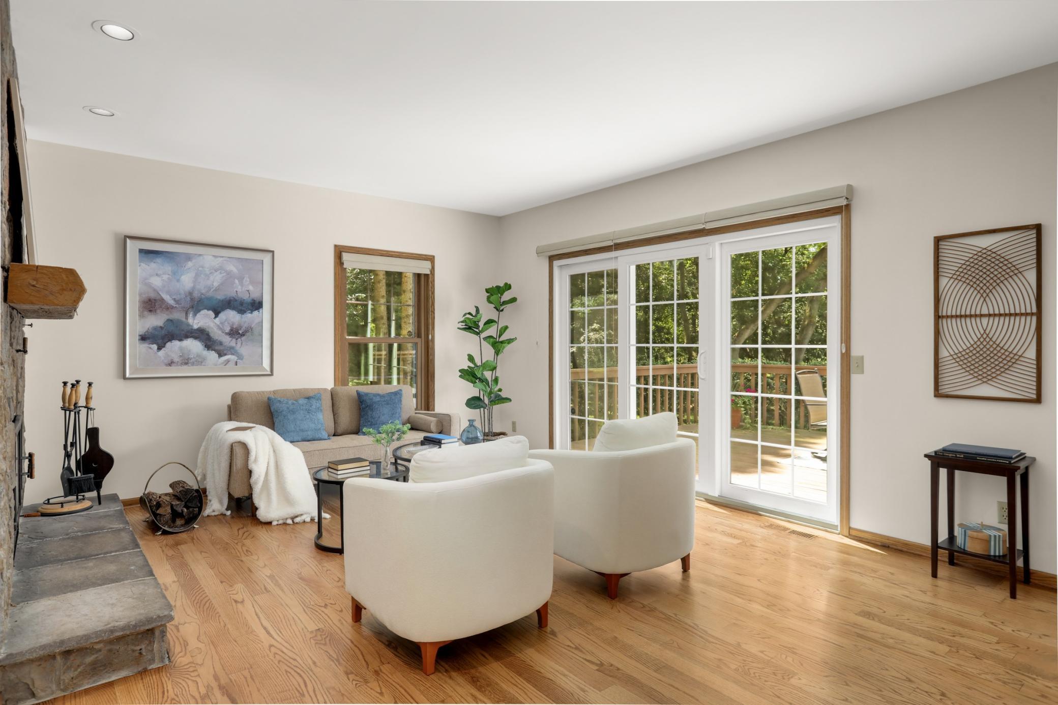 Family Room - Floors Refinished (2026).