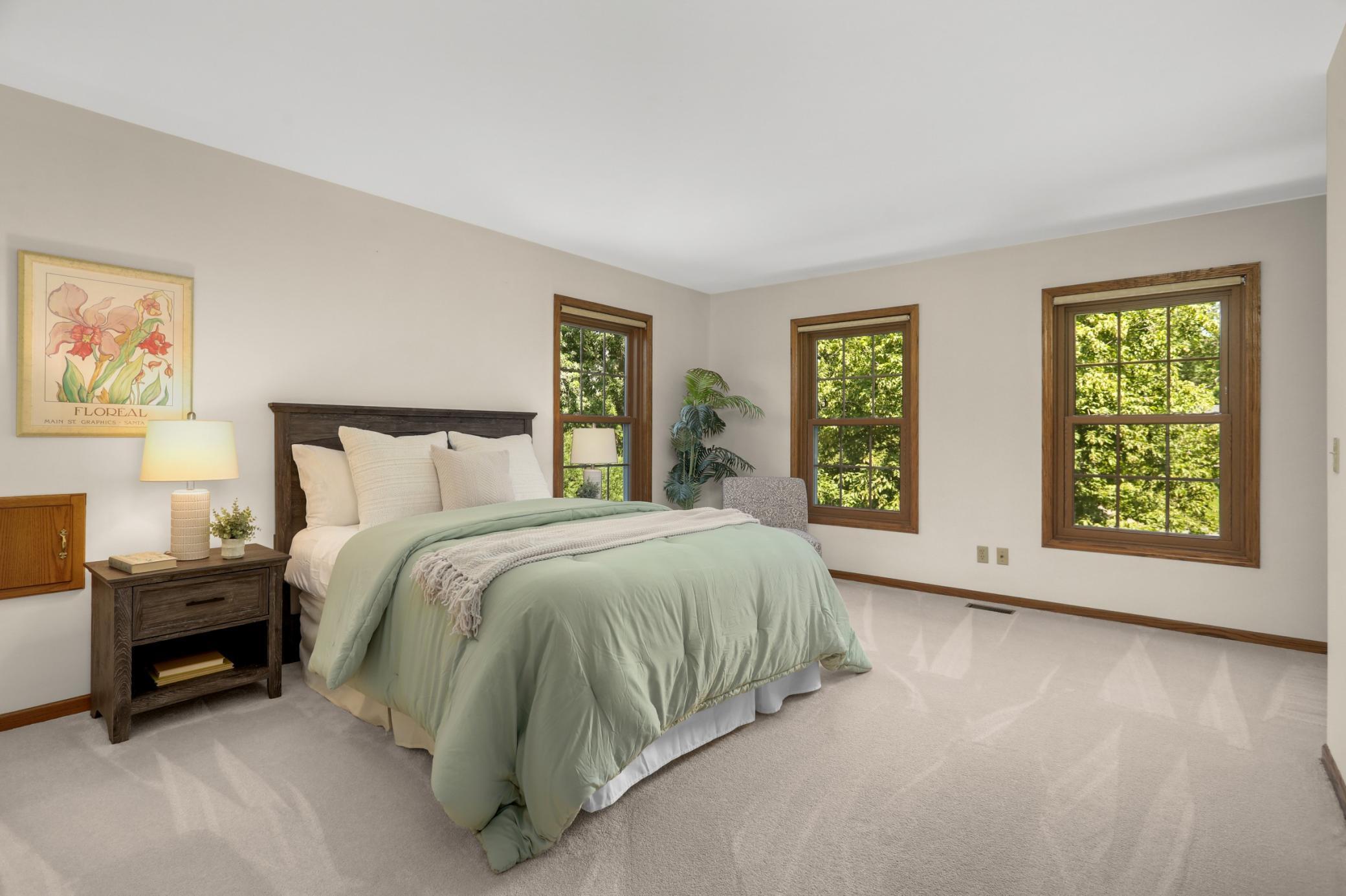 Upper Level Primary Bedroom Suite!