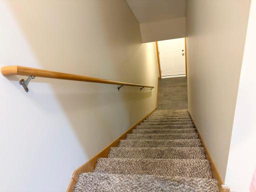 1087 Barclay stairway to garage and backdoor