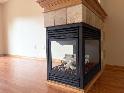 1087 Barclay Up close with the Fireplace