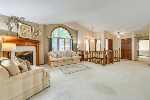 Open flow to this main floor living space. Also on this floor are 2 bedrooms, sun room and 2 bathrooms.