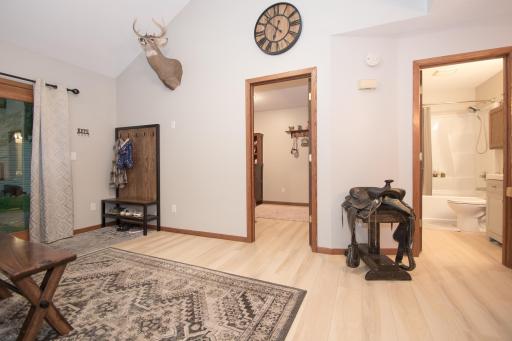 Bedroom, full bath, kitchen, laundry and mechanicals all on main level