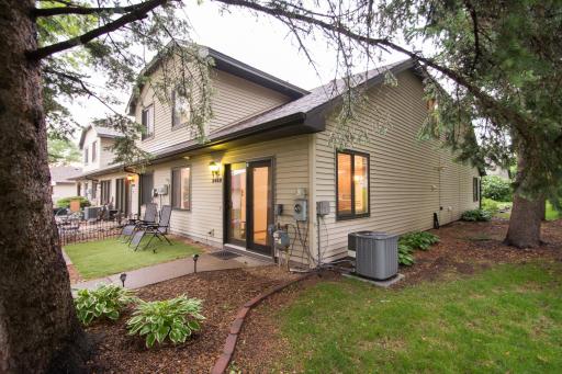Two-bed, two-bath updated end-unit townhome