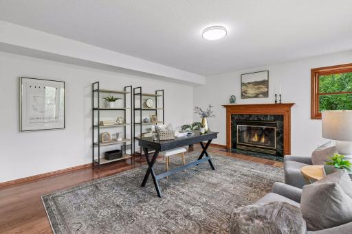 Lower level retreat - perfect for a home office