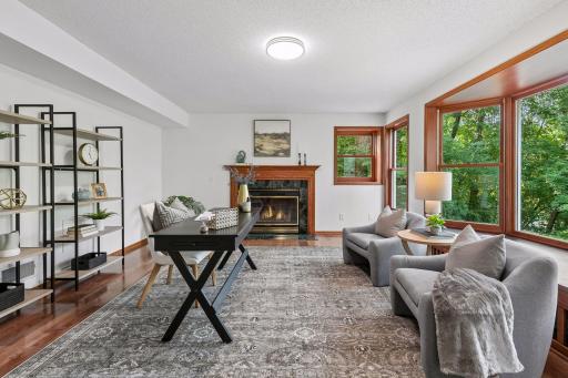 Lower level retreat - perfect for a home office