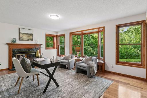 Lower level retreat - perfect for a home office