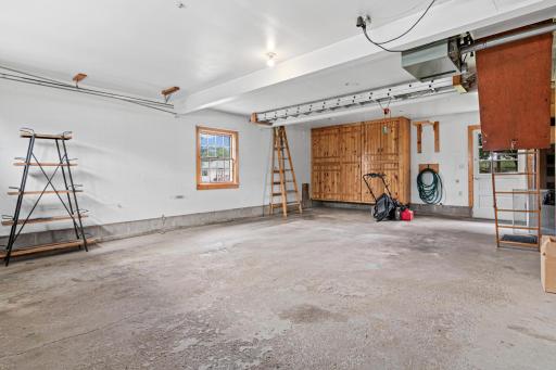The 2+ heated garage holds it all.