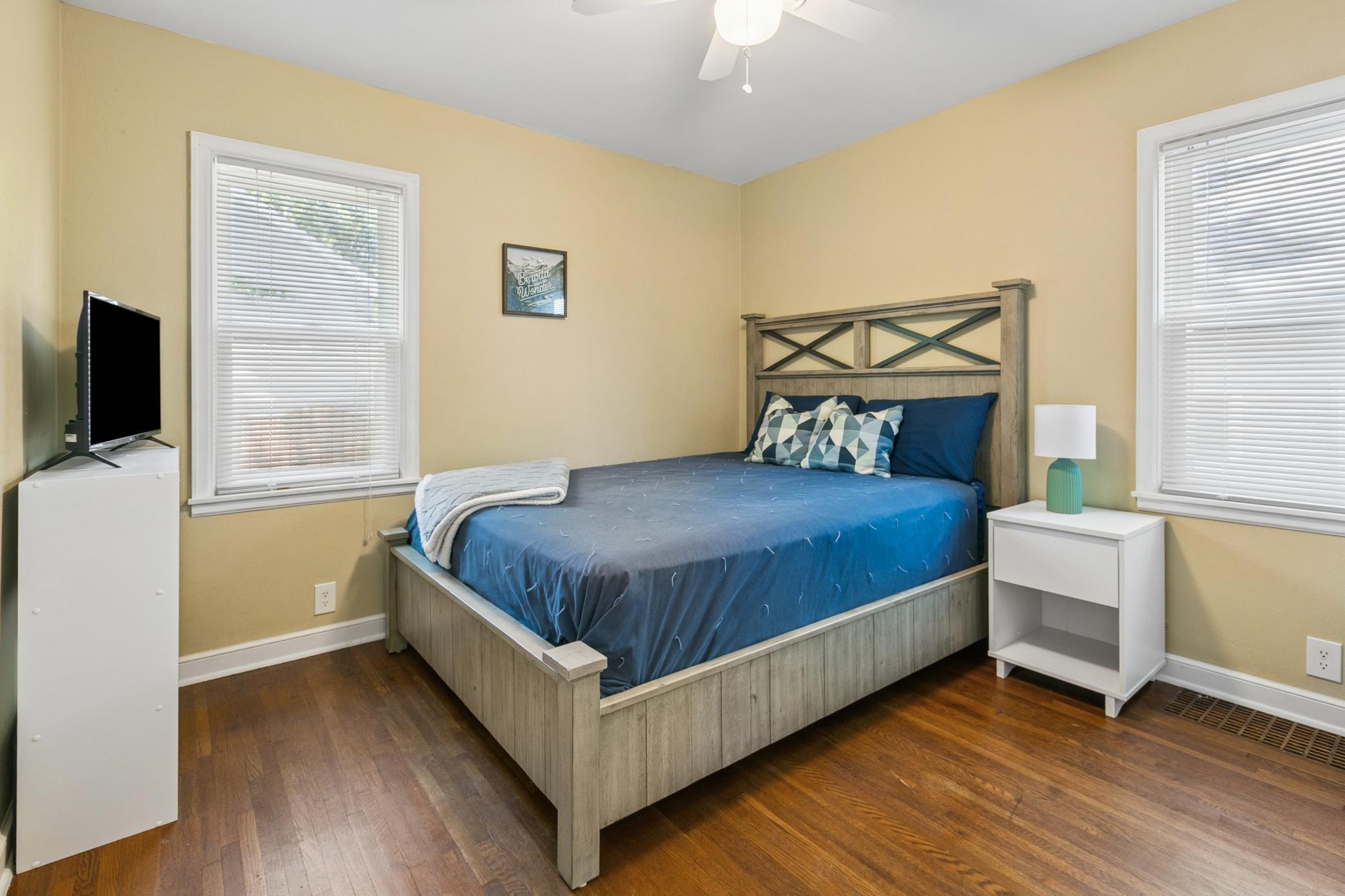 Second bedroom. Spacious, and clean.