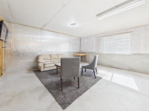 Unfinished basement with room for additional living space