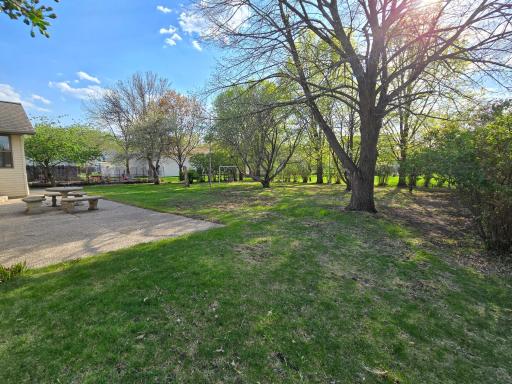 Backyard has plenty of shade for late afternoon and evening relaxation!