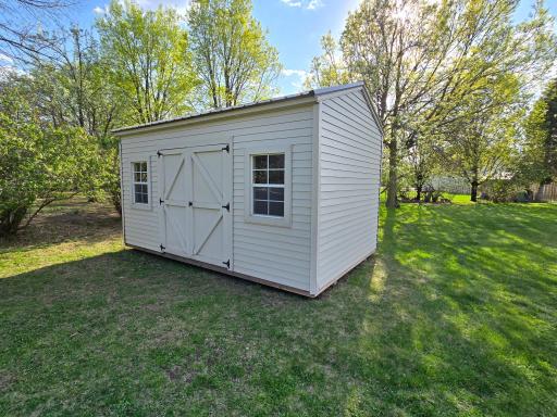 This 16x10 shed is a great addition on the second lot.