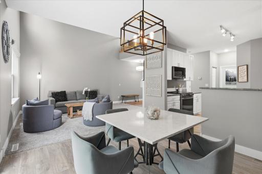 The main level is nice and open and great for entertaining! You'll love all the newer flooring and updated paint throughout the entire home.