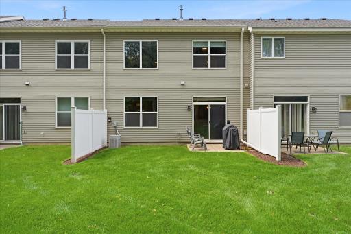 This home is unique because it is one of the few that has a privacy fence on both sides. Enjoy a nice patio area to relax on too.