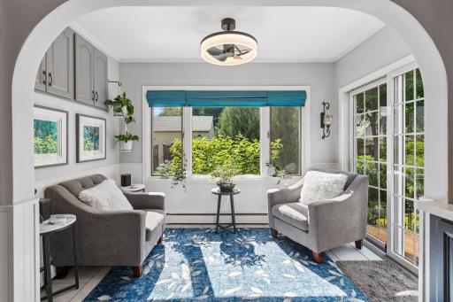 Bonus area adjacent to kitchen could be used as an eat-in dining space, play area, office, or sitting nook.