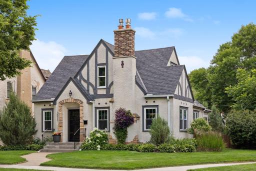 Rare oversized corner lot on St.Anthony Parkway and Hayes in NE Mpls, walkable to trails, parks, restaurants, coffee, and so much more. Beautiful Tudor home has been exceptionally kept and updated.