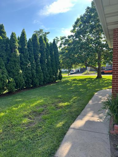 Private Side Lot is Perfect For a Large Garden Area.