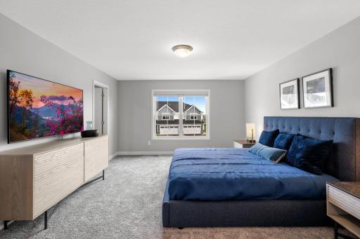 Pictures are from the Furnished Model House that is a Saint Clair Exterior Floor Plan. This home will be very similar, but is a Saint Clair Interior Floor Plan.