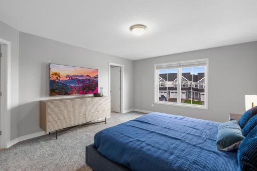 Pictures are from the Furnished Model House that is a Saint Clair Exterior Floor Plan. This home will be very similar, but is a Saint Clair Interior Floor Plan.