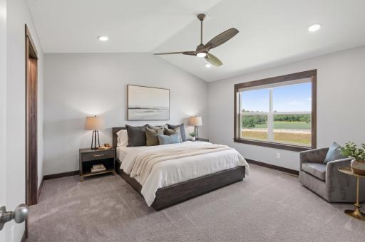 Primary Bedroom - Photo has been virtually staged for visualization purposes.