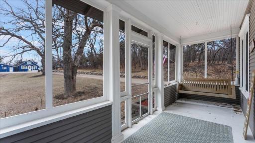 Front Porch with Swing
