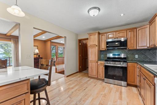 Light and bright spaces. Seamless open and spacious, main level floor plan!