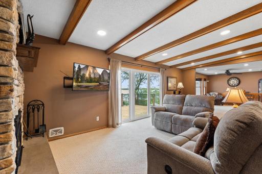 Oversized patio door brings you to fabulous outdoor, main level deck!