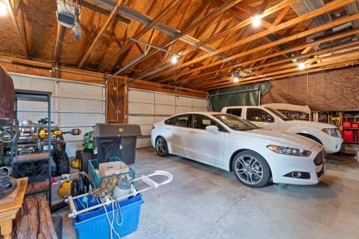 Detached, oversized 3+ car garage offers great parking, a ton of storage area for water toys/equipment, and a workshop/studio for hobbyist.