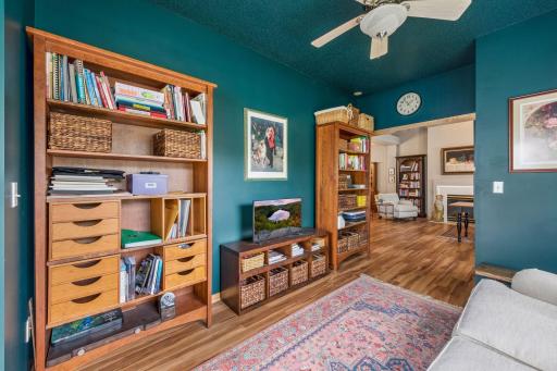 Sun Room - used as living room - hobby room.
