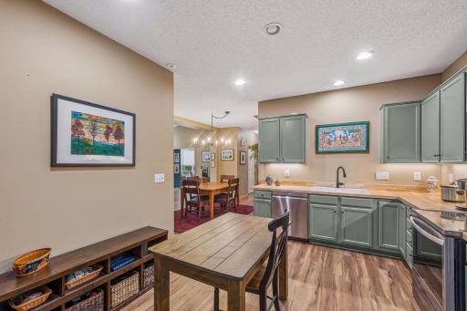 Room for an Island - Owner likes to prep while sitting!