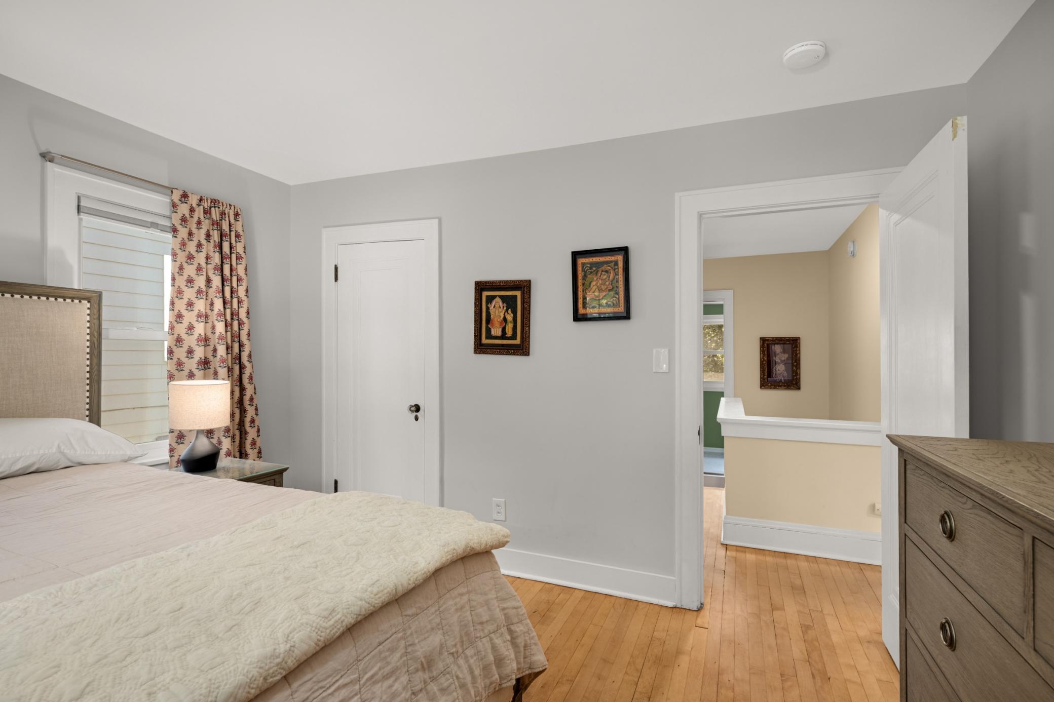 All the bedrooms feature new windows, hardwood floors and a/c!