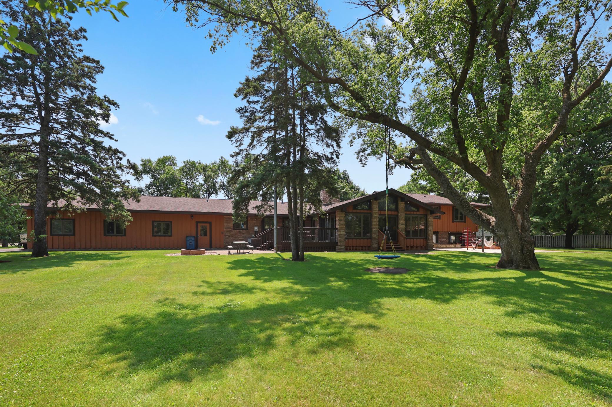 1.52 acre park like Back Yard
