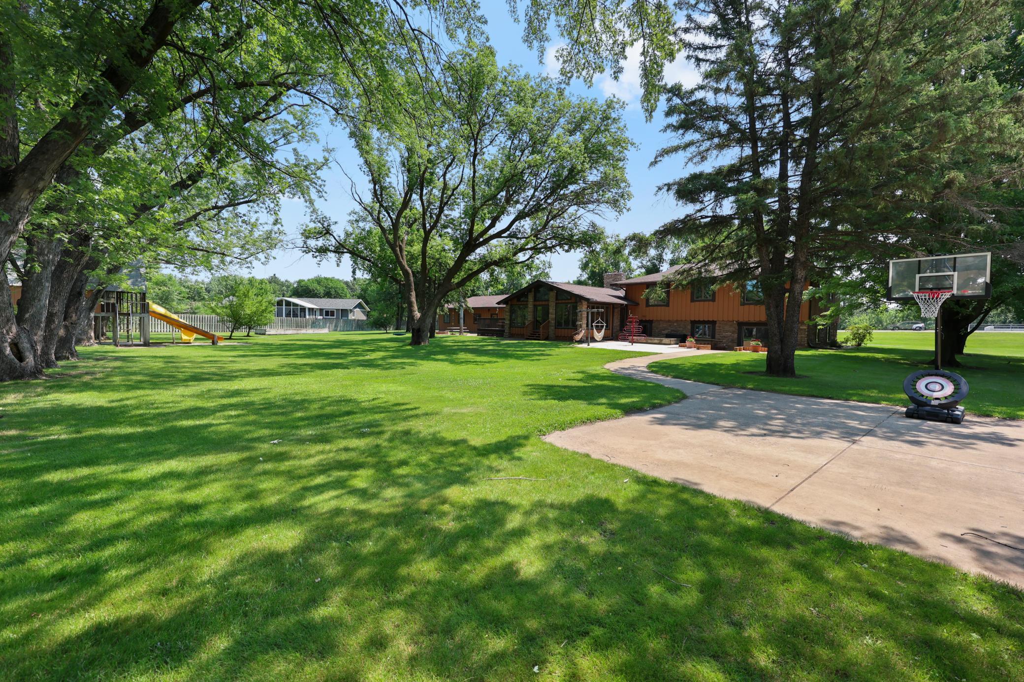 1.52 Acre Private Backyard