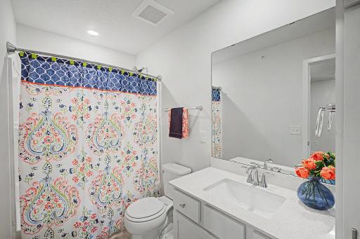 Upper level full bath (TWO)