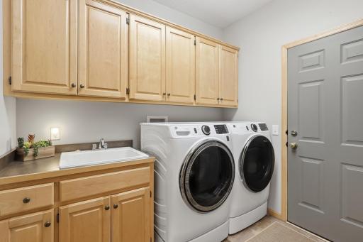 Enjoy the convenience of a main-level laundry room.