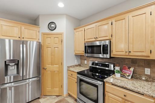 Large pantry providing even more storage space.