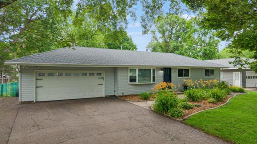 Attached two car garage with access to the back yard.