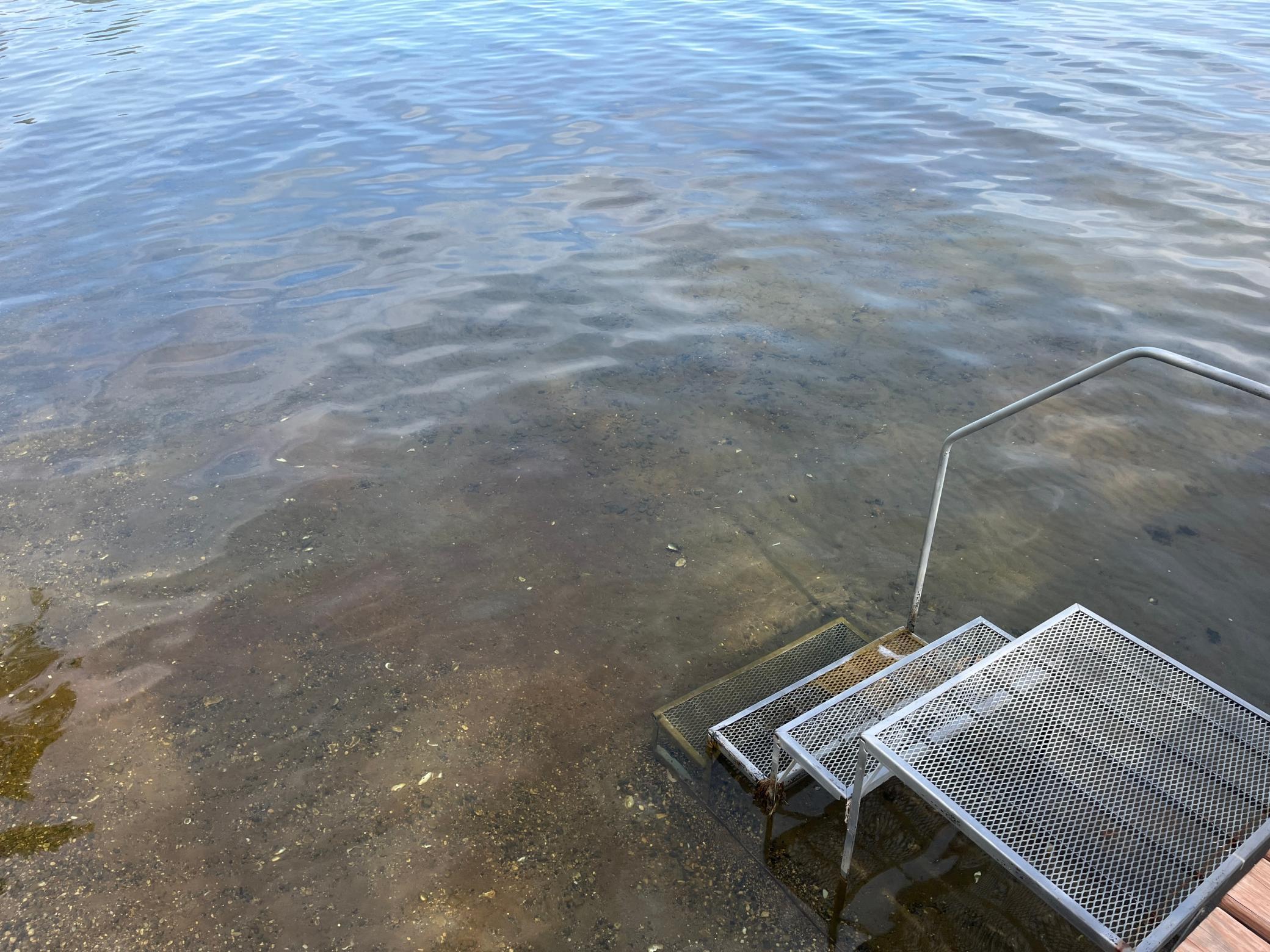 Crystal clear and sugar sand