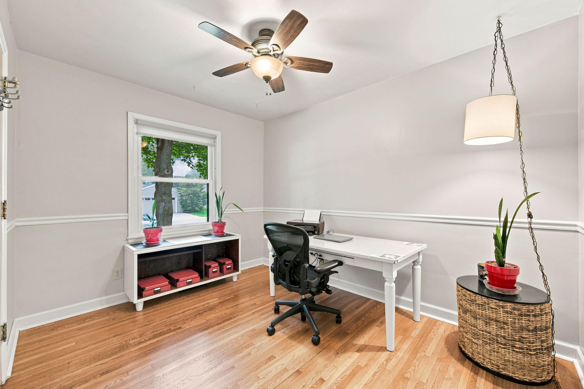 BR #3 is currently used as an office