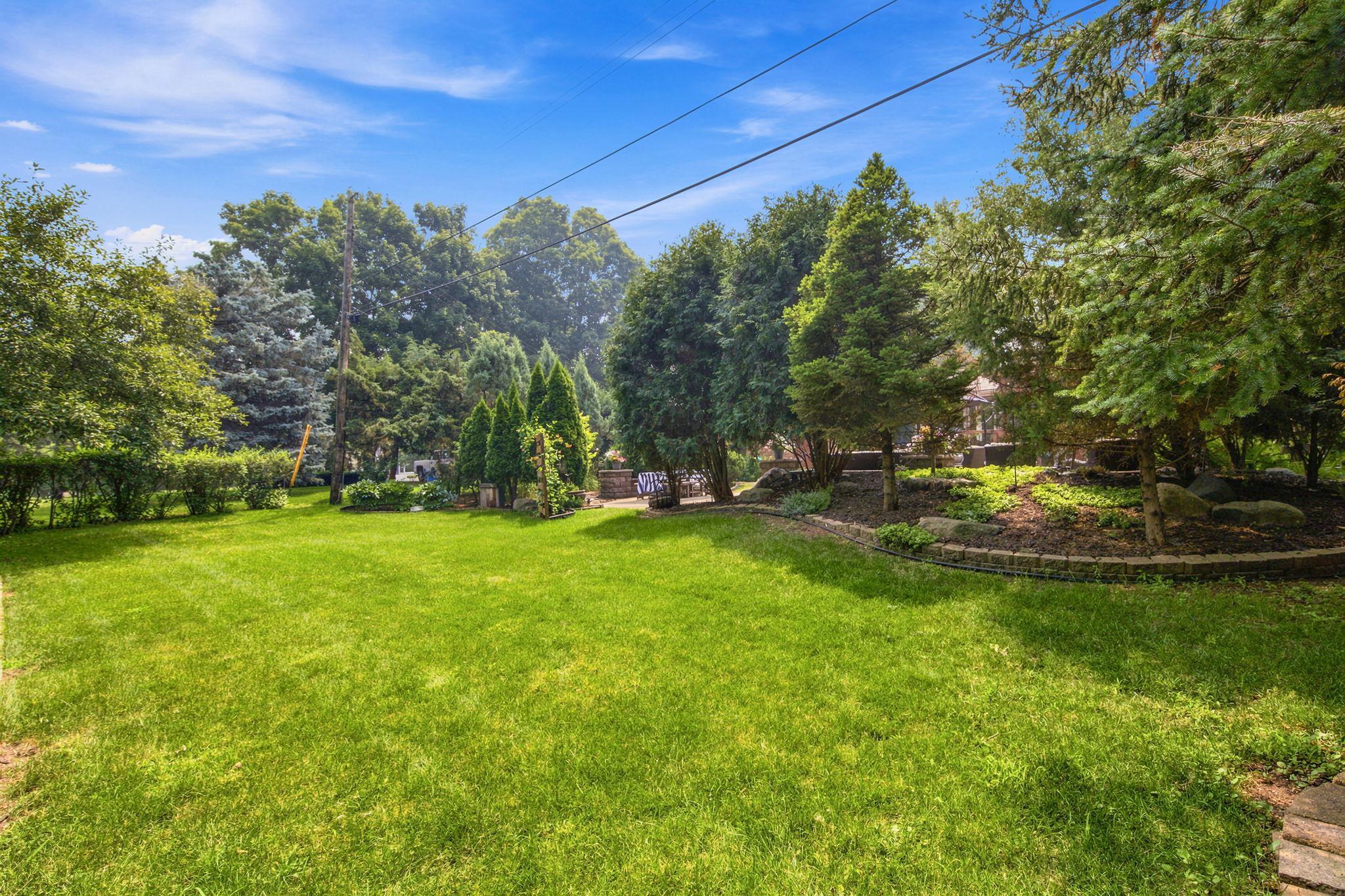 Exceptional 213-ft deep lot; approximately 80 ft deeper than the average 133-ft lot in Interlachen Park