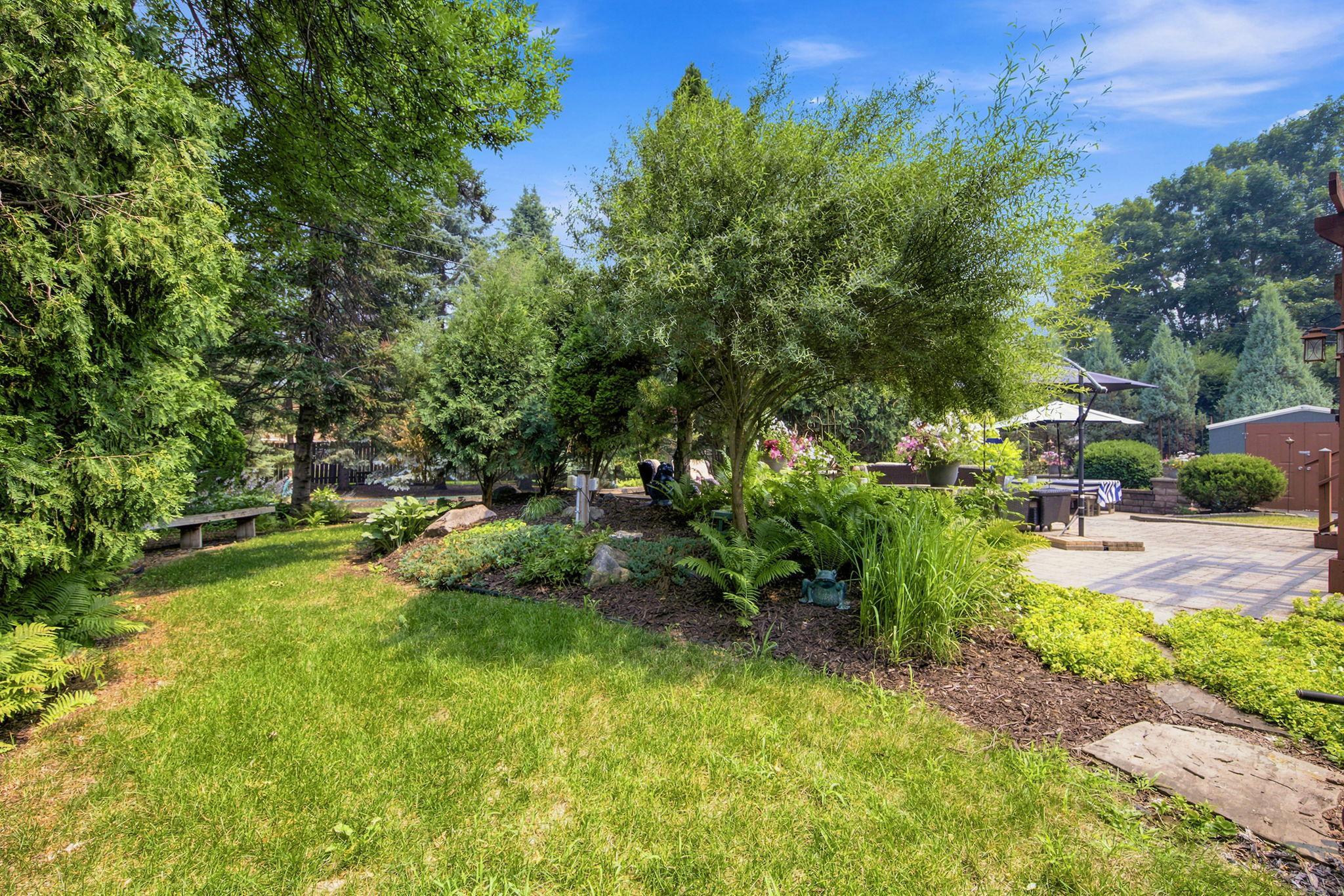 Beautiful green spaces