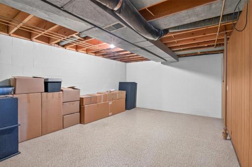 Want a pool table - this offers a great space for that! Multiple uses for this space.