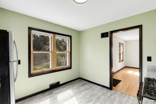 The kitchen is large at 11' x 10' in size.