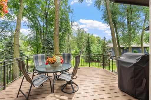 Lots of room to grill, host gatherings, or unwind