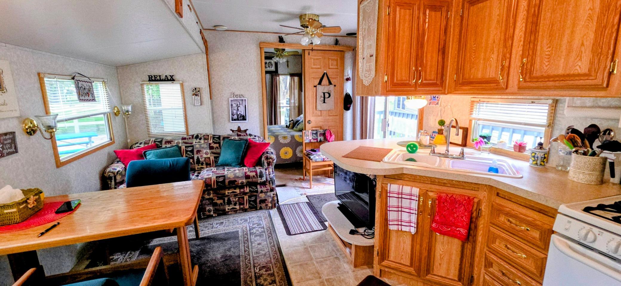 Kitchen and Living room