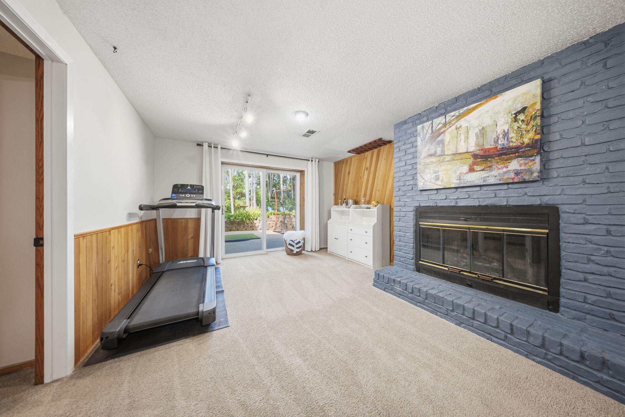 Walkout lower level opens to the backyard and extends your living space outdoors.