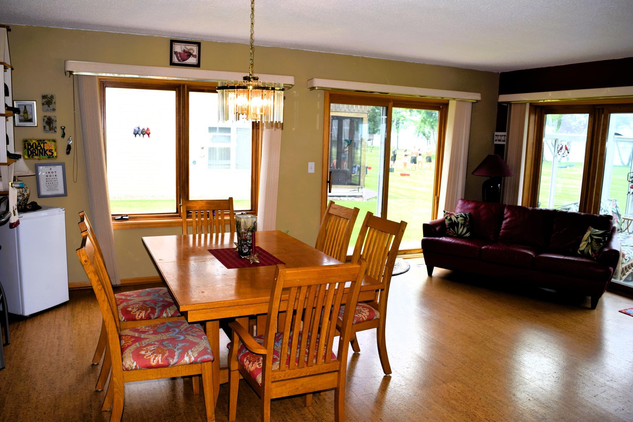 Central dining area